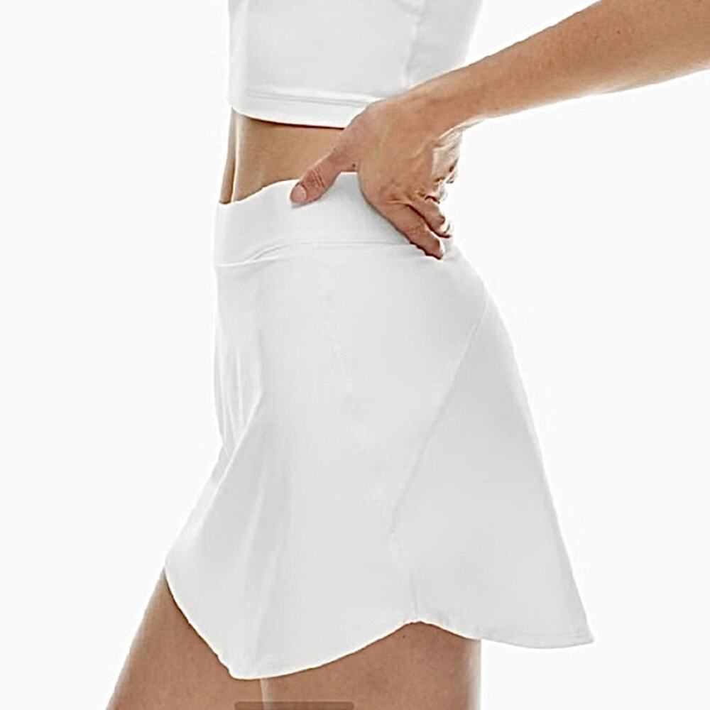 Aritzia White Mini Skirt